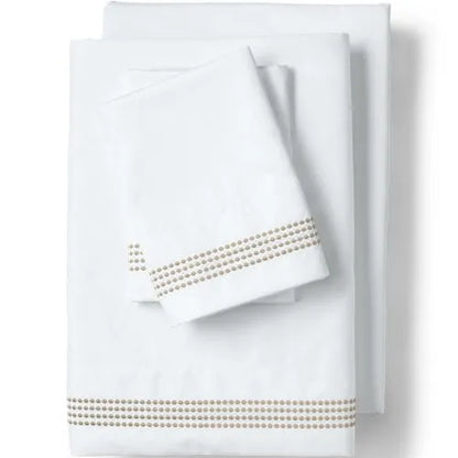 400 Thread Count Sateen Embroidered Sheets