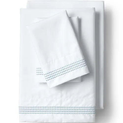 400 Thread Count Sateen Embroidered Sheets