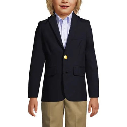 School Uniform Boys Tailored Fit Hopsack Blazer