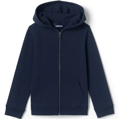 School Uniform Kids Zip Front Sweatshirt