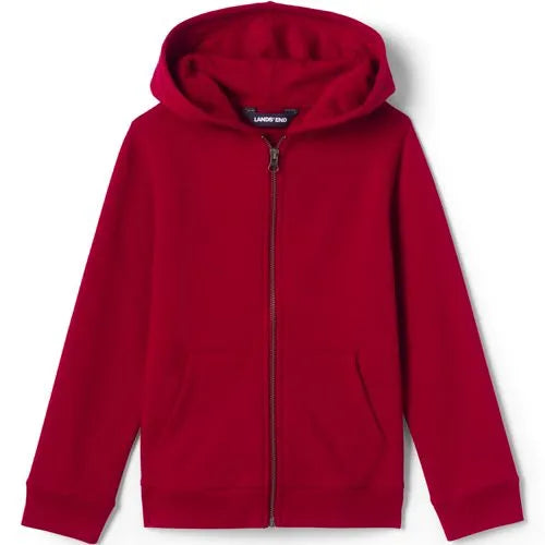 School Uniform Kids Zip Front Sweatshirt
