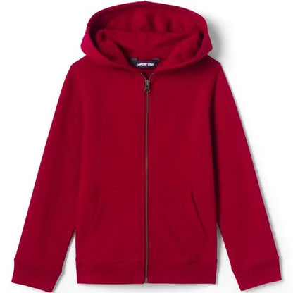 School Uniform Kids Zip Front Sweatshirt
