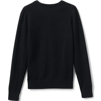 Men's Cotton Modal Fine Gauge V-neck Sweater
