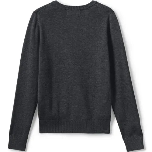Men's Cotton Modal Fine Gauge V-neck Sweater