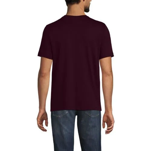 Men's Short Sleeve Cotton Supima Tee With Pocket