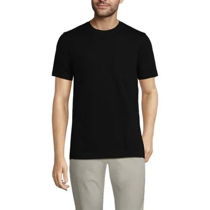 Men's Short Sleeve Cotton Supima Tee With Pocket