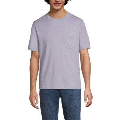 Men's Short Sleeve Cotton Supima Tee With Pocket