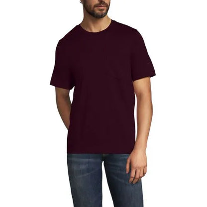 Men's Short Sleeve Cotton Supima Tee With Pocket