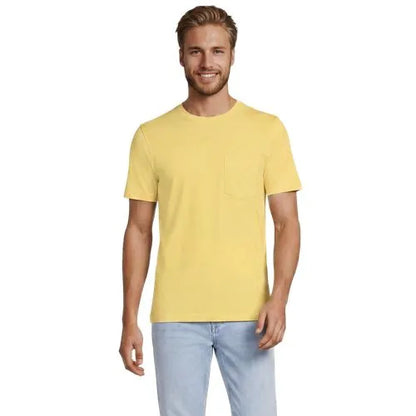 Men's Short Sleeve Cotton Supima Tee With Pocket