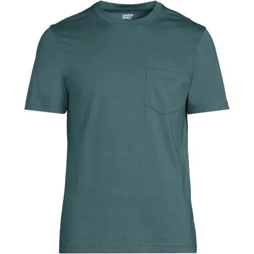 Men's Short Sleeve Cotton Supima Tee With Pocket
