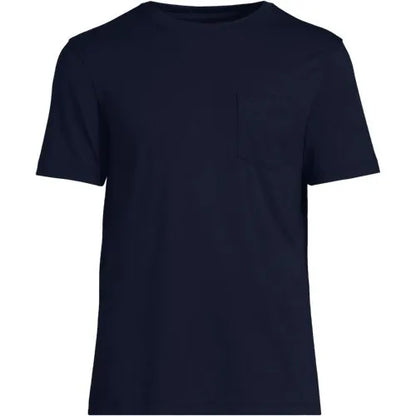 Men's Short Sleeve Cotton Supima Tee With Pocket
