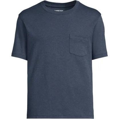 Men's Short Sleeve Cotton Supima Tee With Pocket