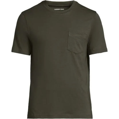Men's Short Sleeve Cotton Supima Tee With Pocket