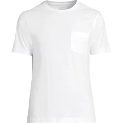 Men's Short Sleeve Cotton Supima Tee With Pocket