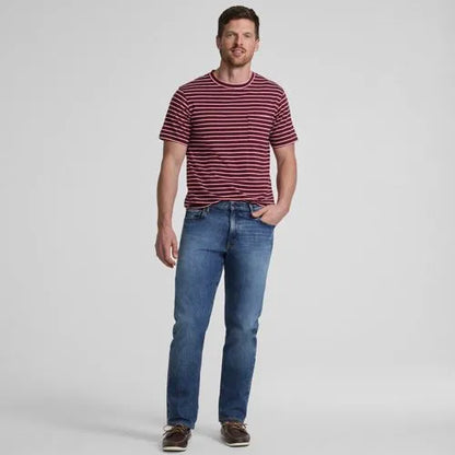 Men's Short Sleeve Cotton Supima Tee With Pocket