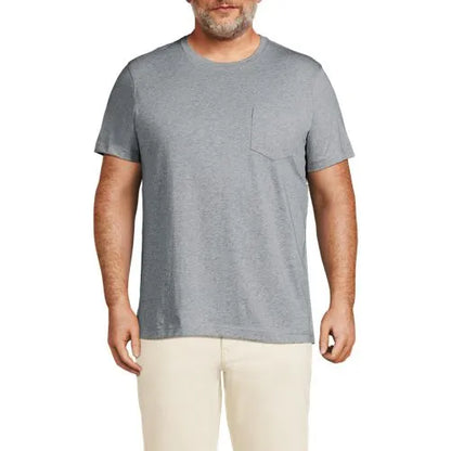 Men's Short Sleeve Cotton Supima Tee With Pocket