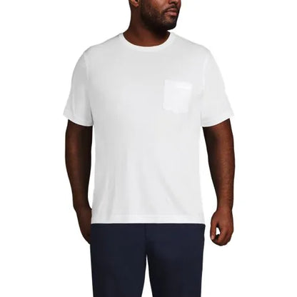 Men's Short Sleeve Cotton Supima Tee With Pocket