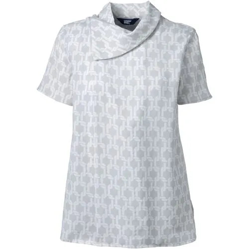 Women's Drape Neck Blouse
