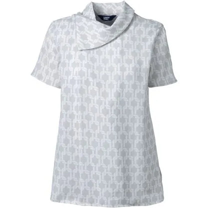Women's Drape Neck Blouse