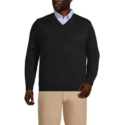 Men's Performance V-neck Sweater