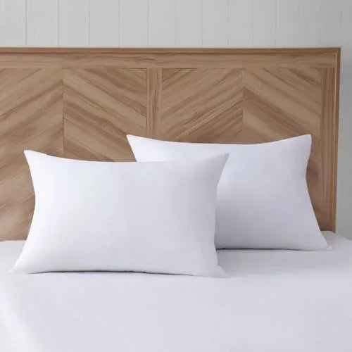 Truly Calm Antimicrobial Down Alternative Pillows with Protector - 2 Pack