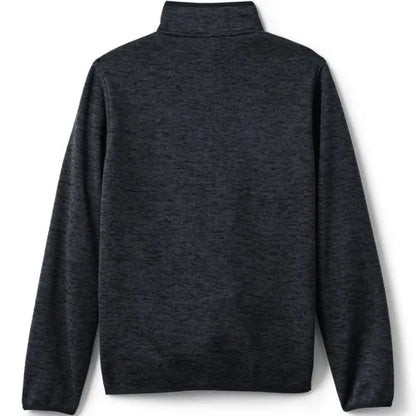 Unisex Big Sweater Fleece Snapneck Pullover