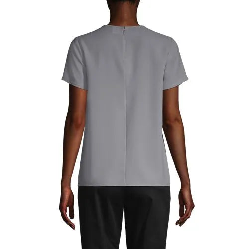 Women's Keyhole Crepe Blouse