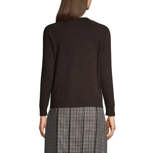 School Uniform Women's Cotton Modal Cardigan Sweater