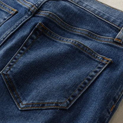 High Rise Wide Leg Denim Jeans