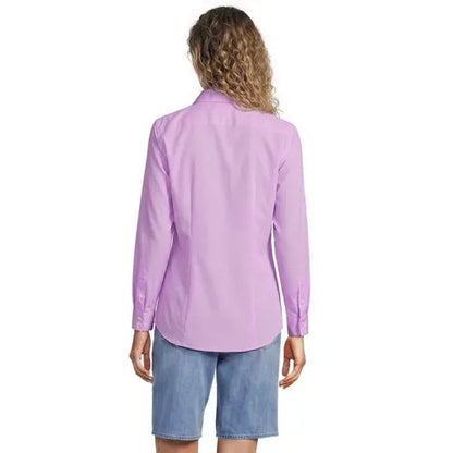 No Iron Button Front Shirt