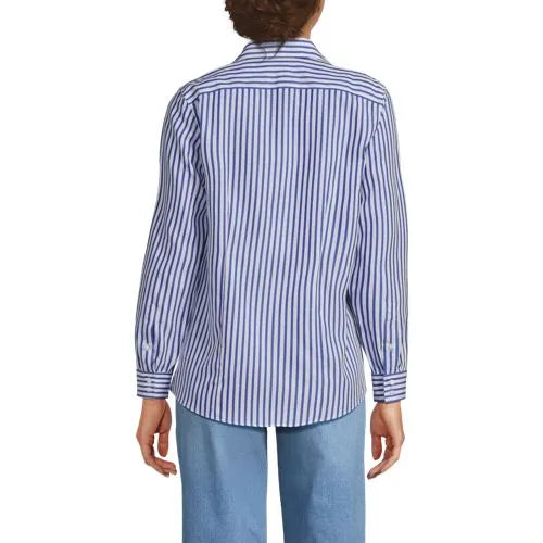 No Iron Button Front Shirt