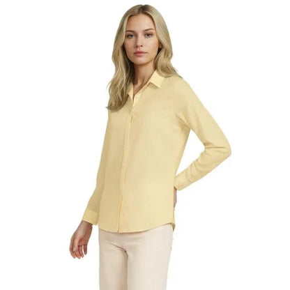 No Iron Button Front Shirt