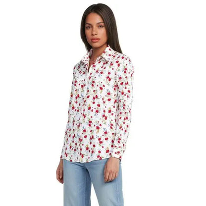 No Iron Button Front Shirt