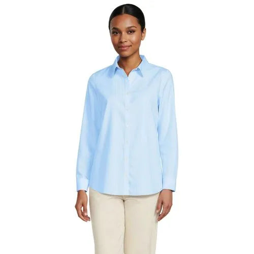 No Iron Button Front Shirt