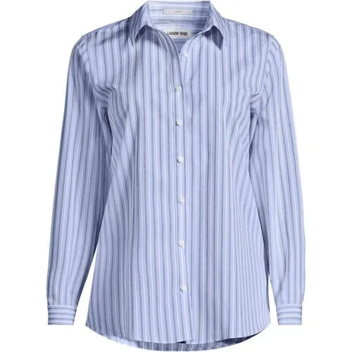 No Iron Button Front Shirt