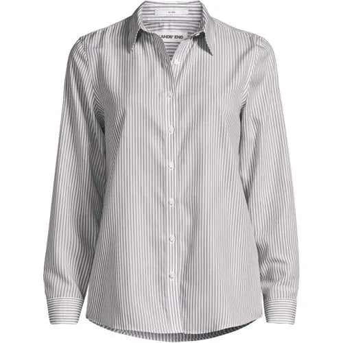 No Iron Button Front Shirt