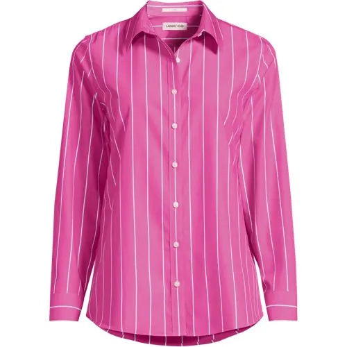 No Iron Button Front Shirt