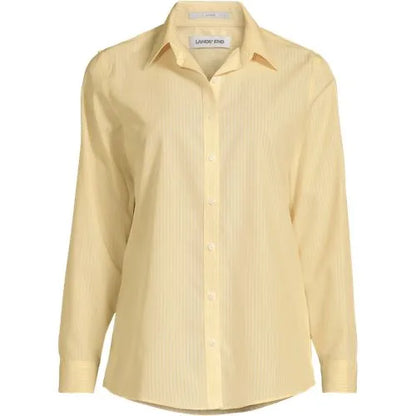 No Iron Button Front Shirt