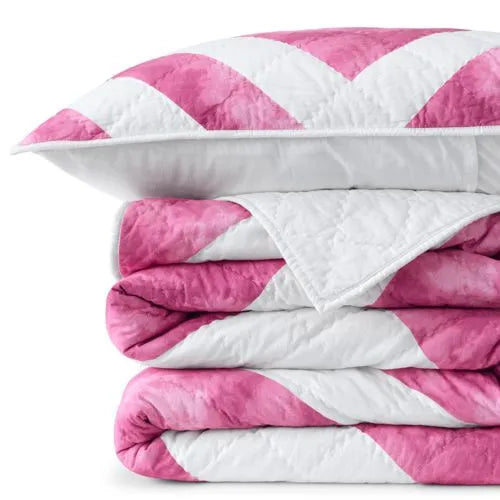Kids Cotton Tie Dye Patchwork Quilt
