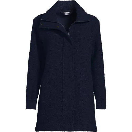 Boucle Fleece Coat