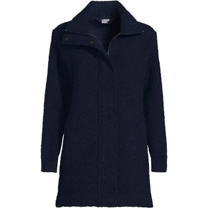 Boucle Fleece Coat
