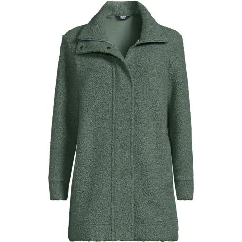 Boucle Fleece Coat