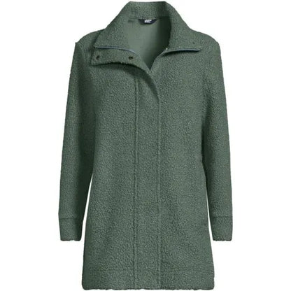 Boucle Fleece Coat
