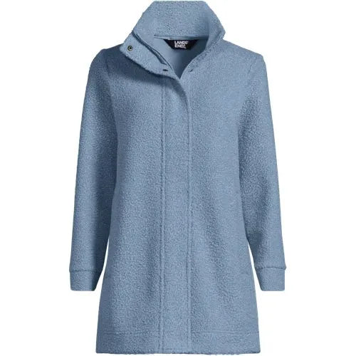 Boucle Fleece Coat