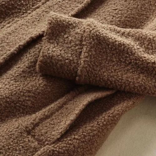 Boucle Fleece Coat