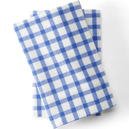 Comfy Super Soft Cotton Flannel Plaid Bed Sheet Set - 5oz