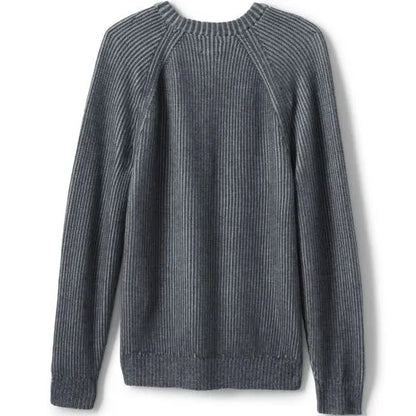 Unisex Raglan Plaited Sweater