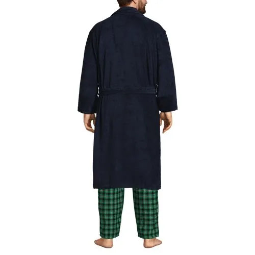 Men's Calf Length Turkish Terry Robe