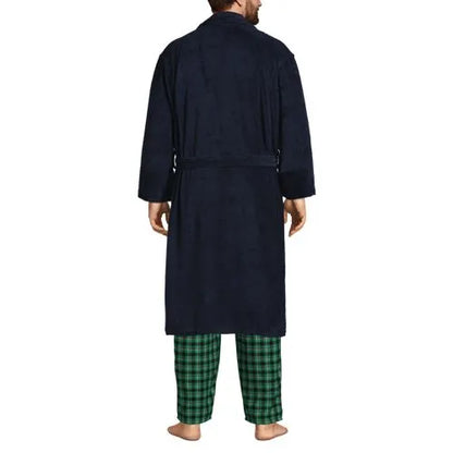 Men's Calf Length Turkish Terry Robe