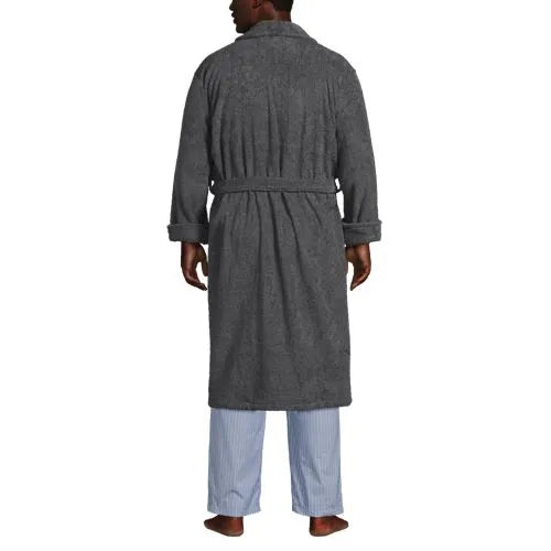 Men's Calf Length Turkish Terry Robe